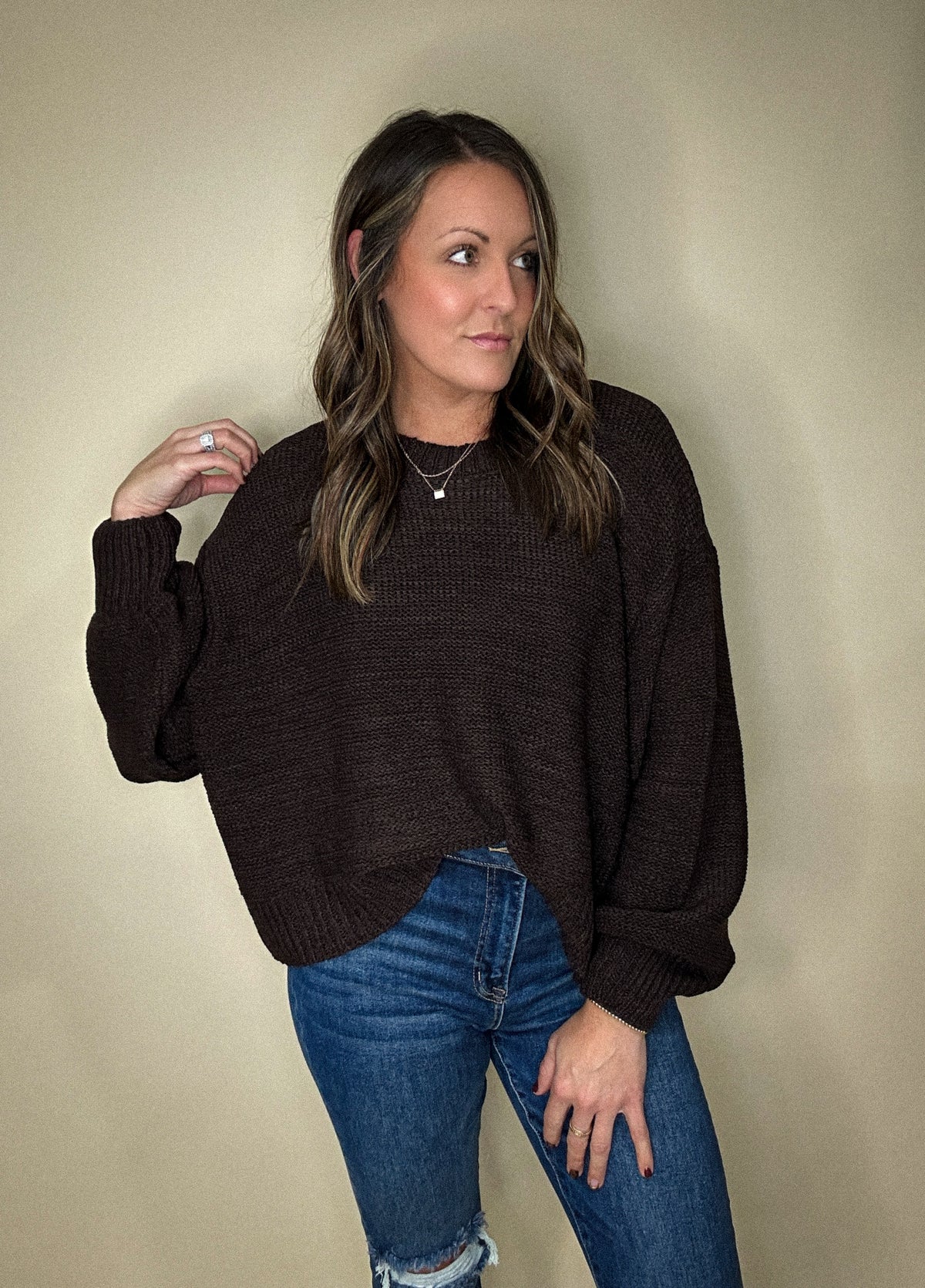 The Millie Balloon Sweater