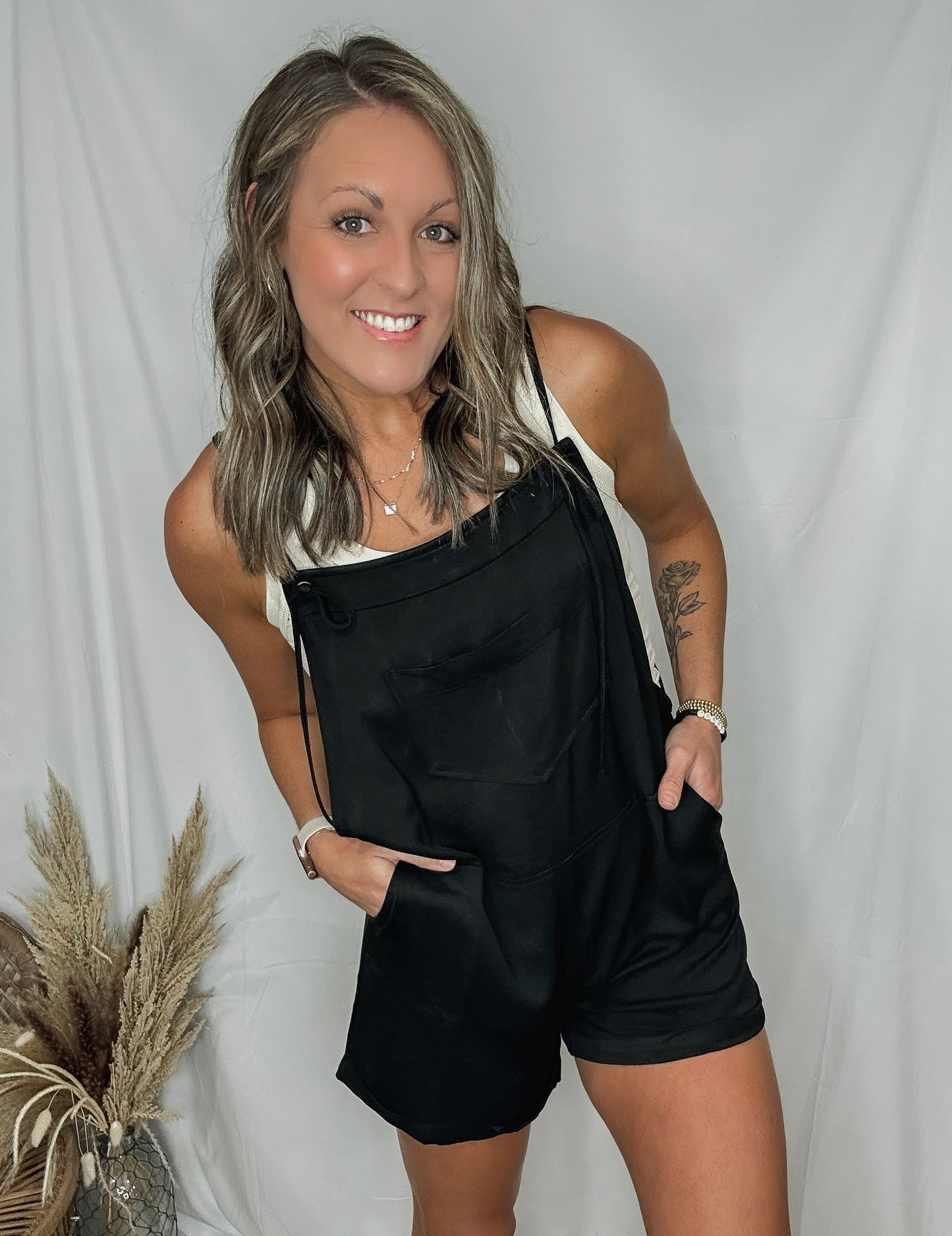 Tie Strap Romper