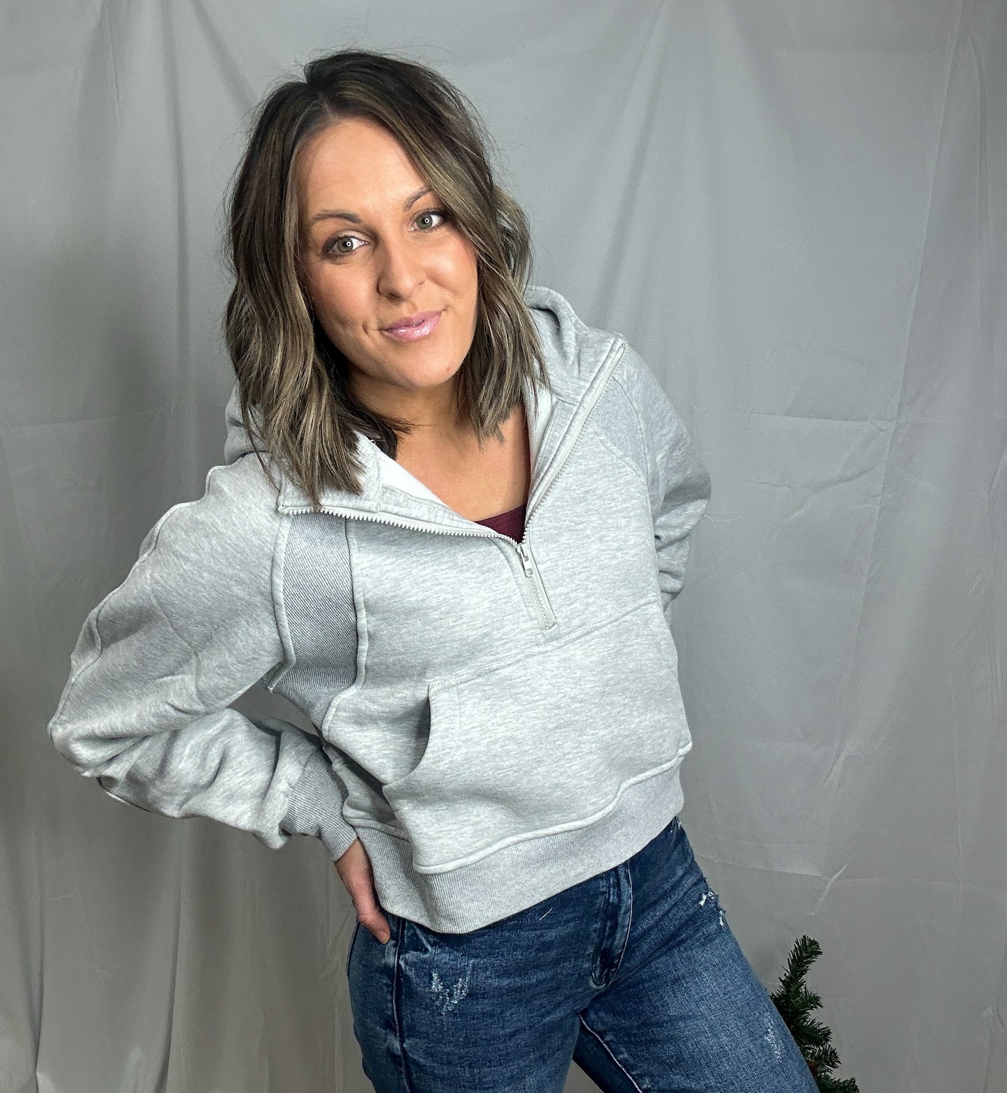 On The Go Half Zip Hoodie