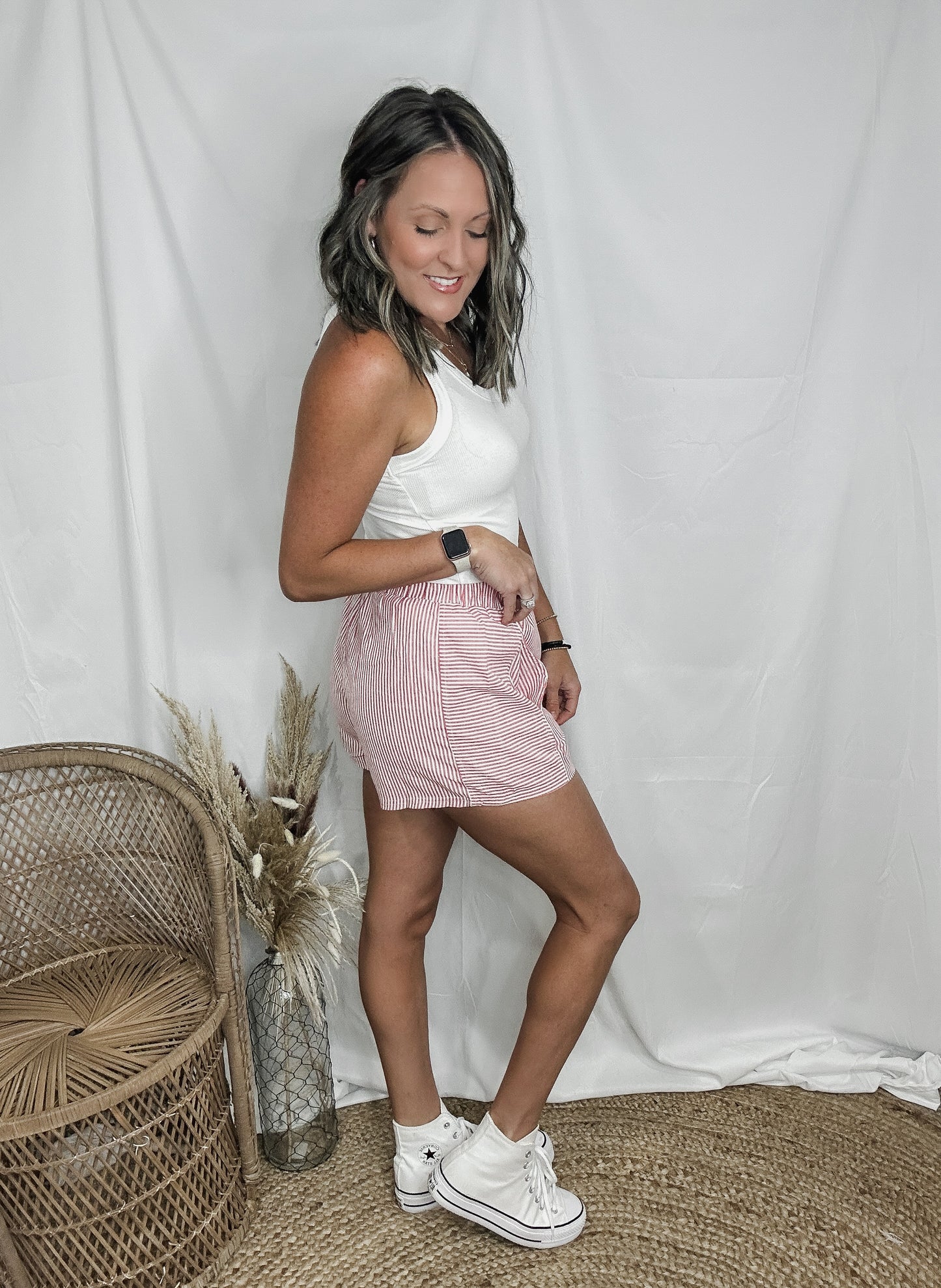 Stripe Right Boxer Shorts