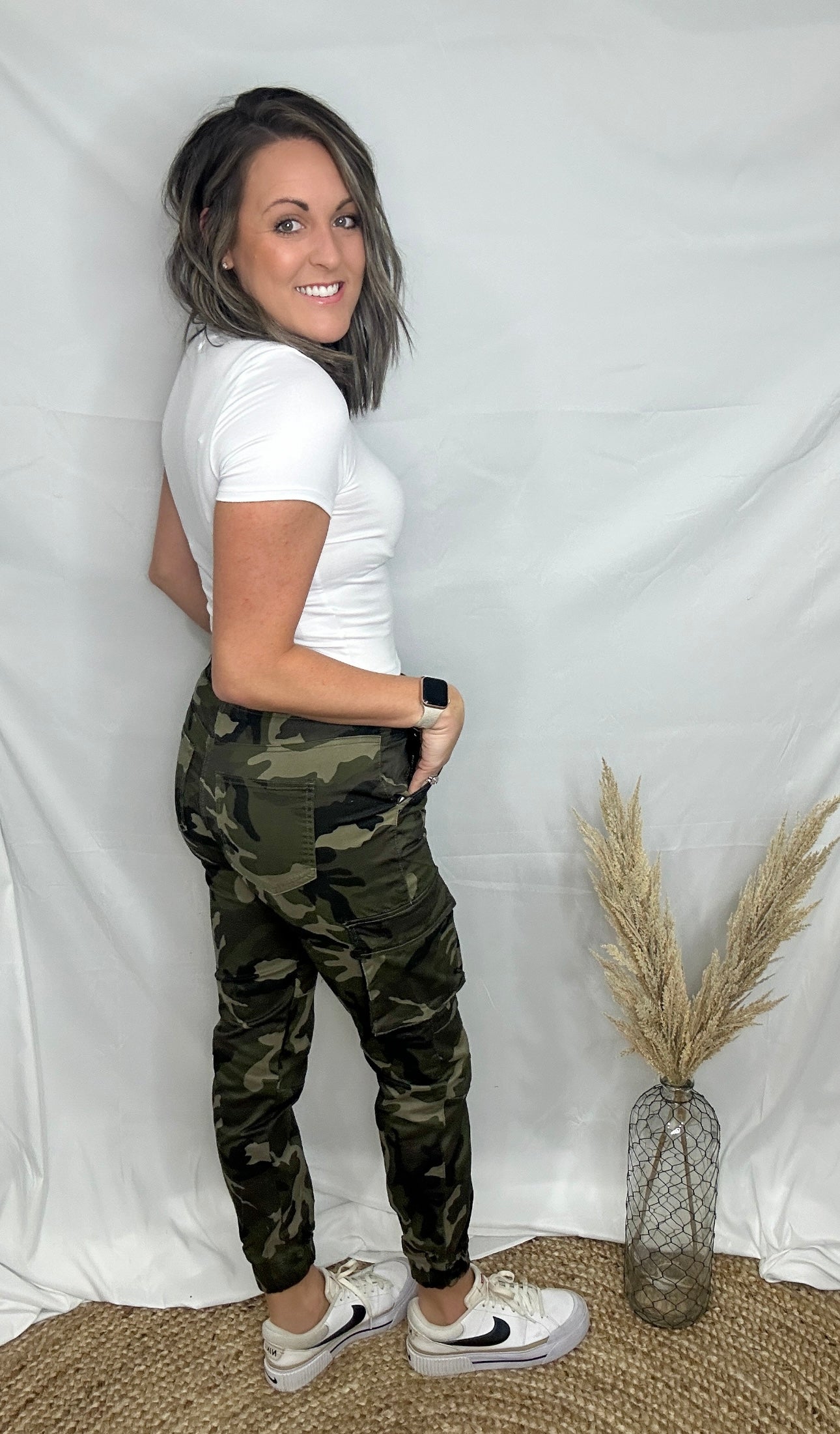 Camo Cargo Joggers