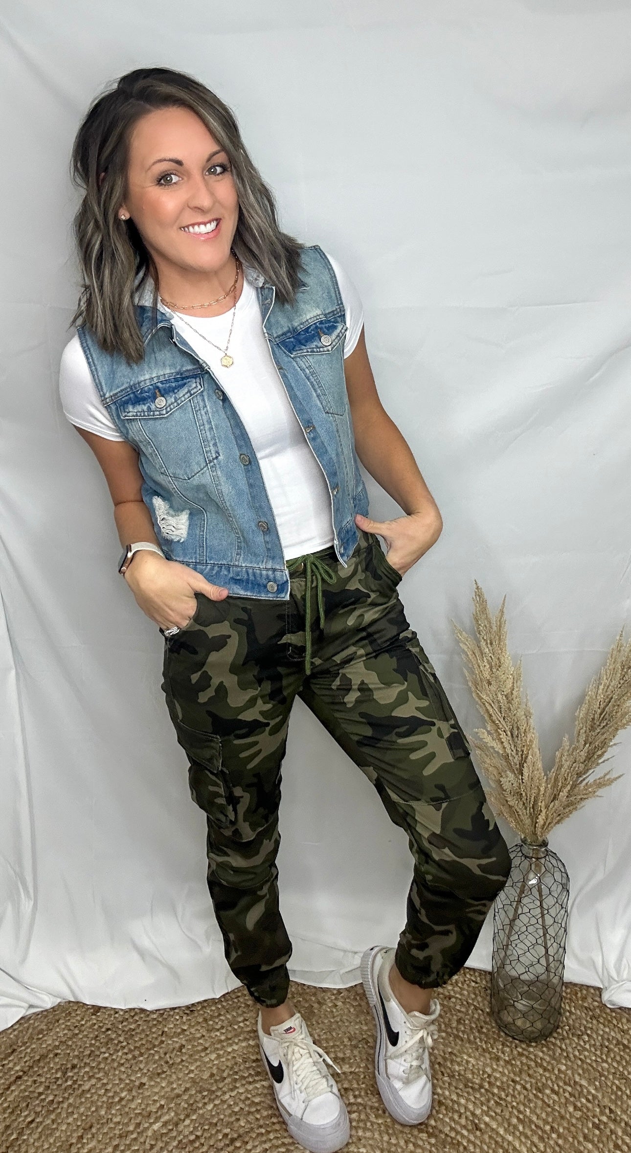 Camo Cargo Joggers