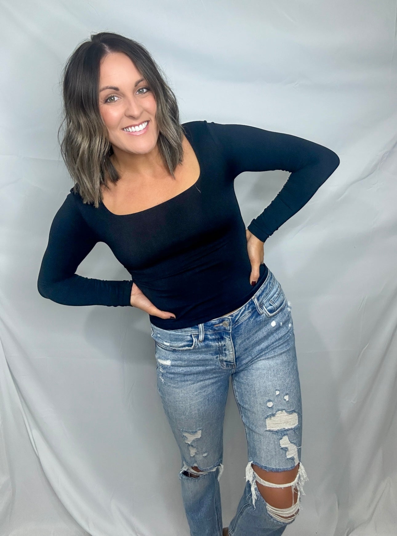 Seamless Square Neck With Bra