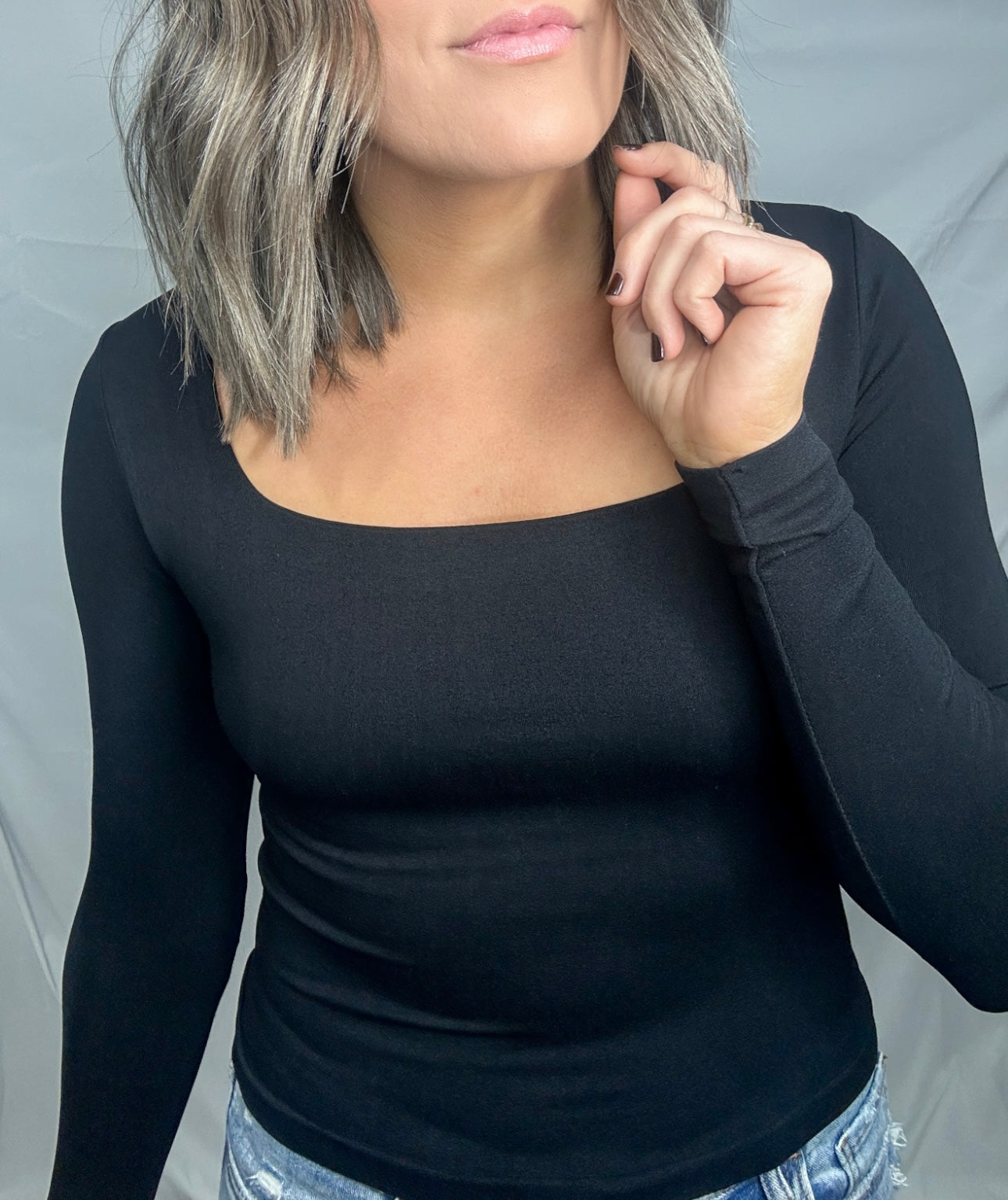 Seamless Square Neck With Bra