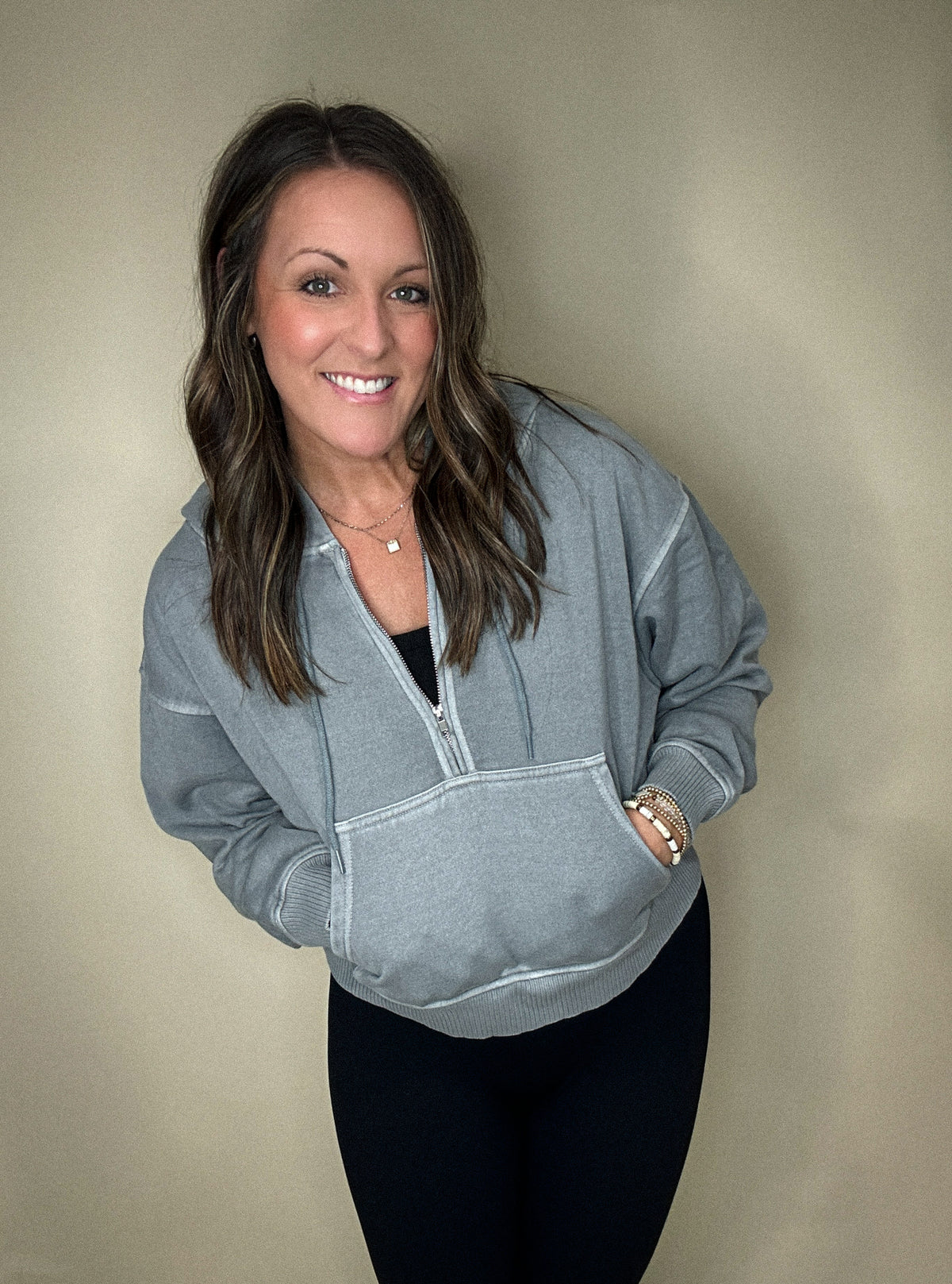 The Stevie Half Zip