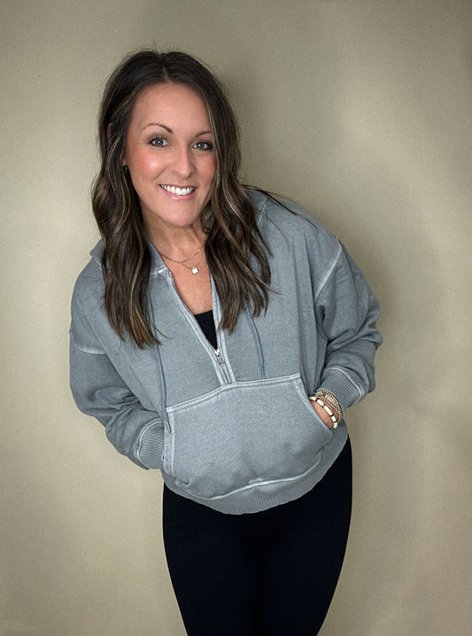 The Stevie Half Zip