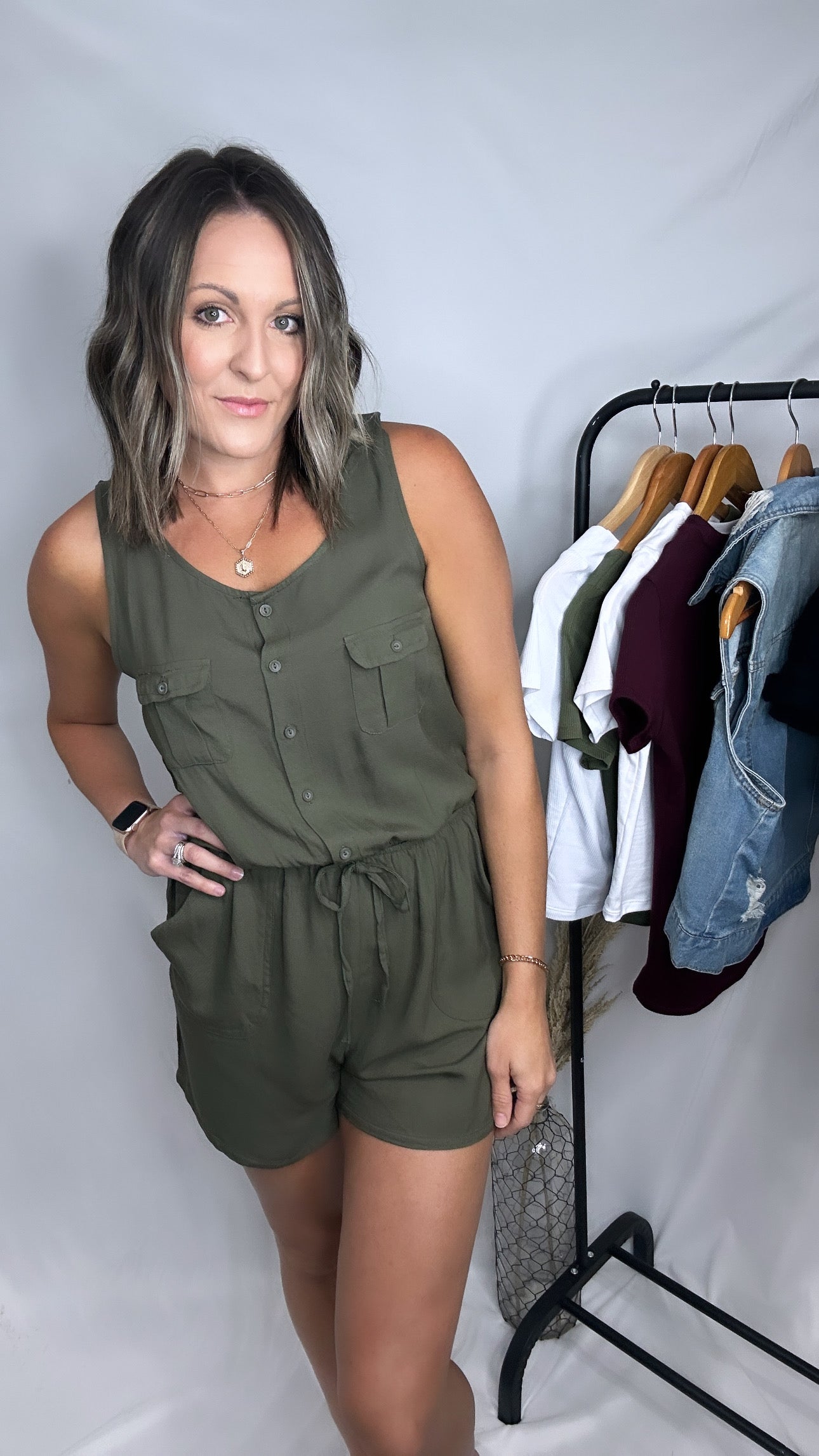 Rayon Ryan Romper