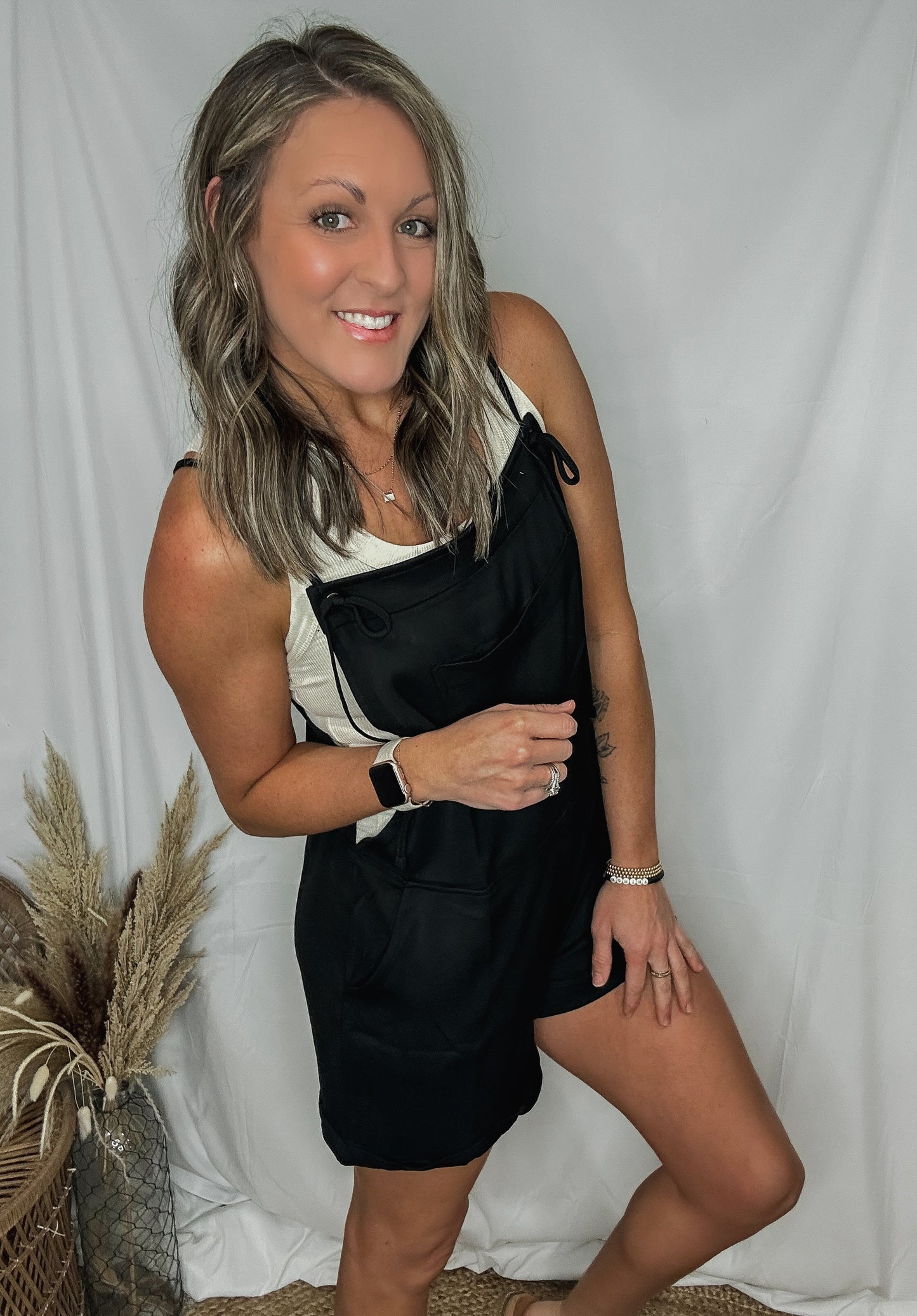 Tie Strap Romper