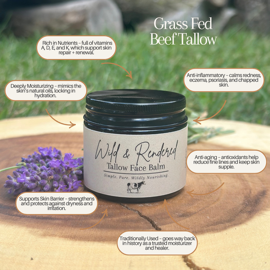 Wild & Rendered Beef Tallow