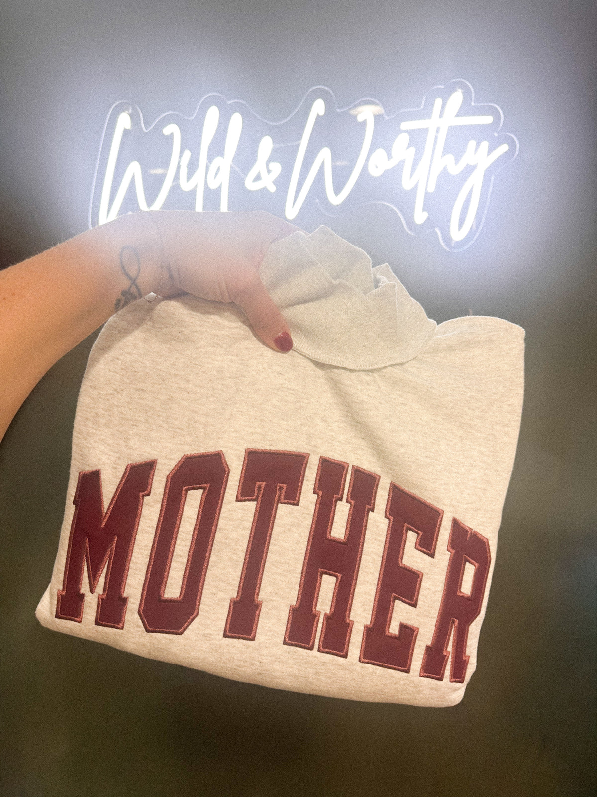 Mother Mock Neck