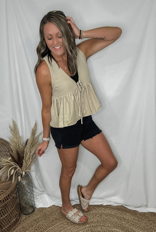 After Hours Lace Tank