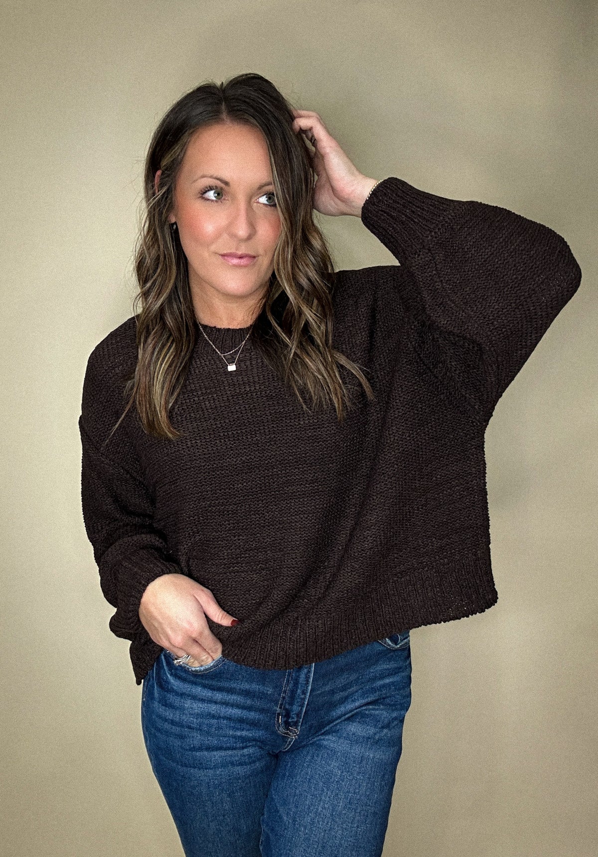 The Millie Balloon Sweater