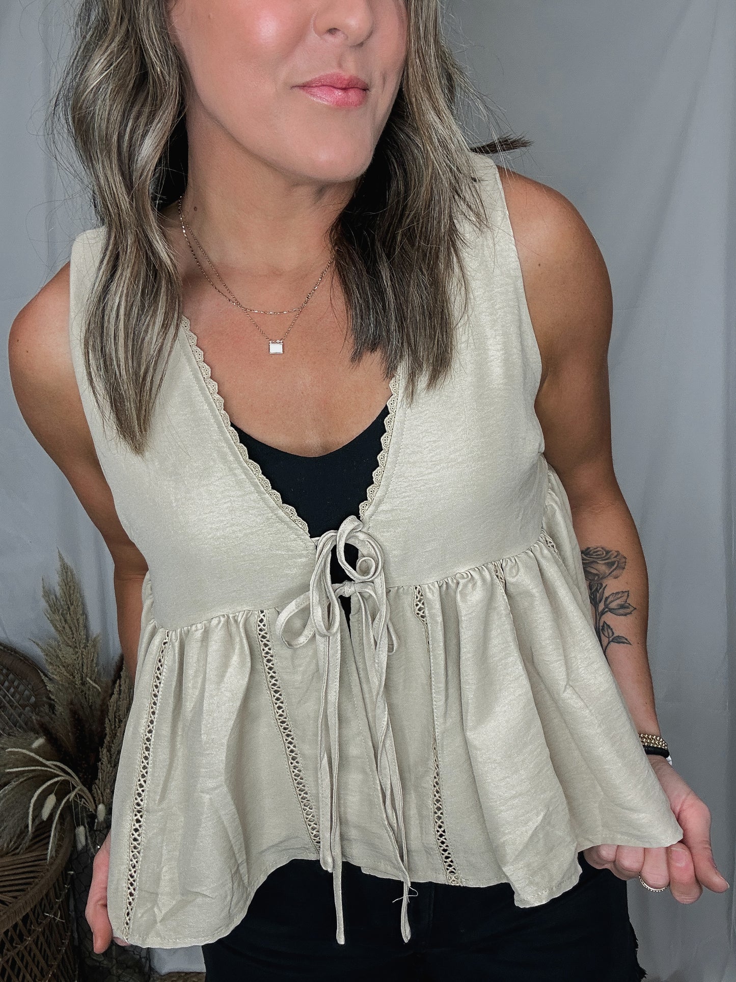 After Hours Lace Tank