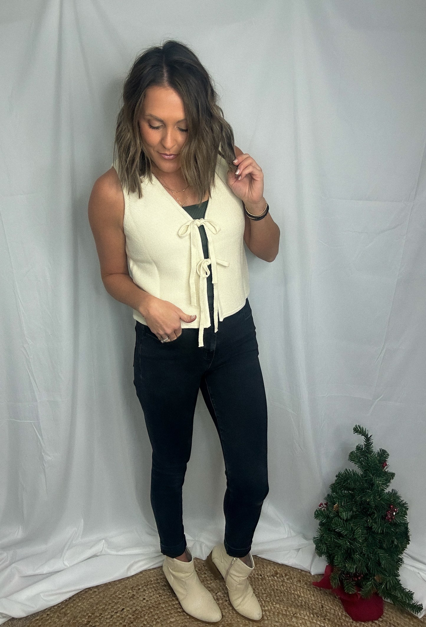 All Tied Up Knotted Vest