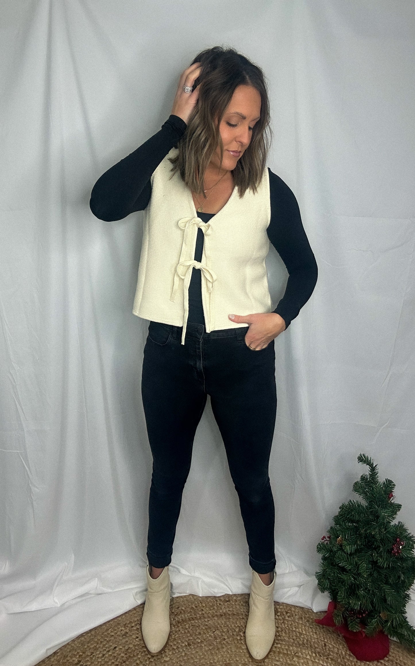 All Tied Up Knotted Vest