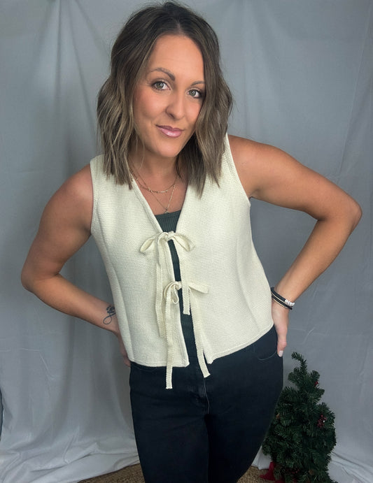 All Tied Up Knotted Vest