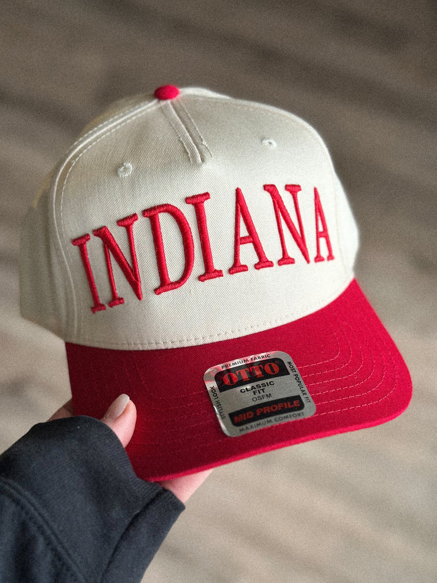 Indiana Snapback Hat