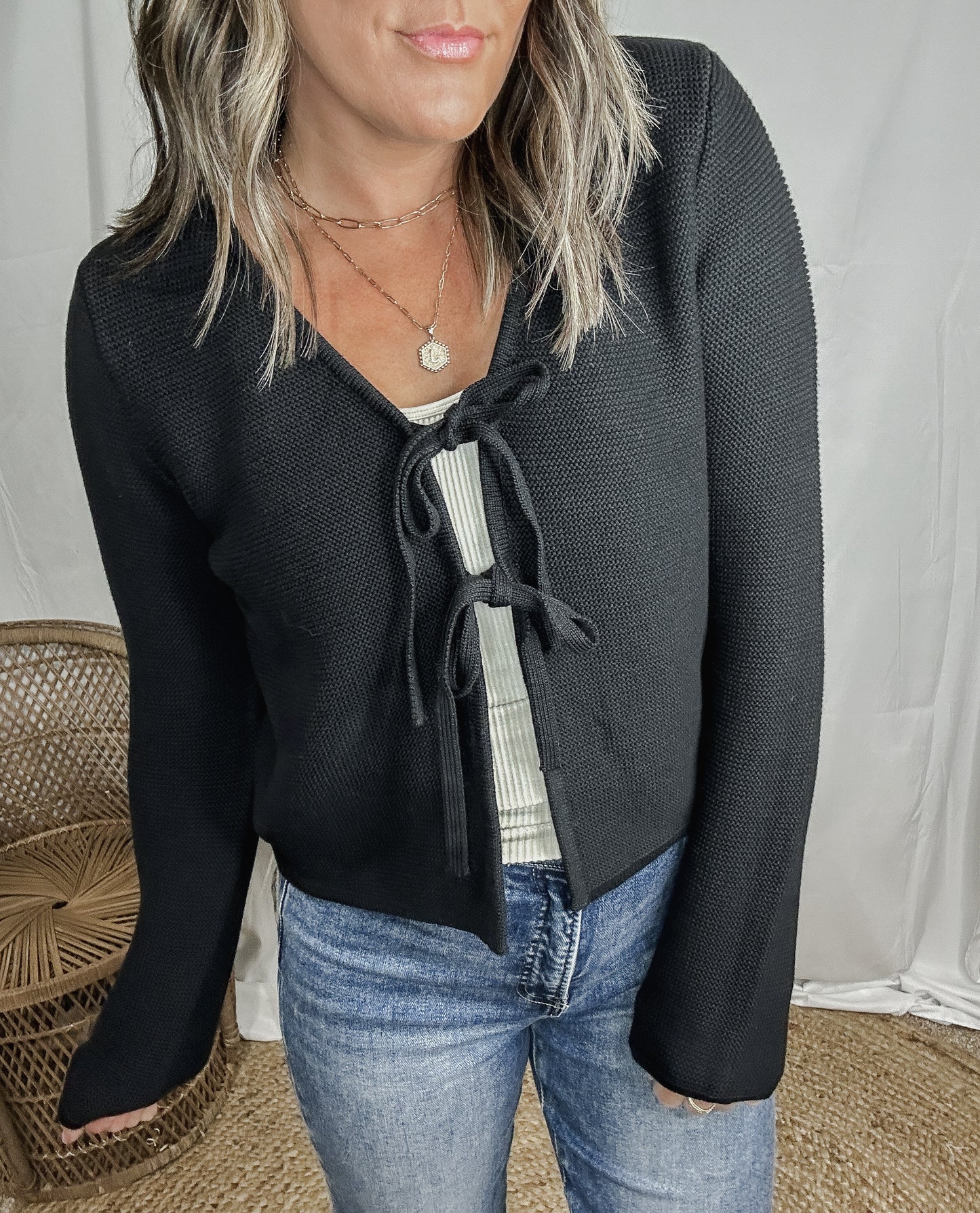 Tenley Tie Front Cardigan