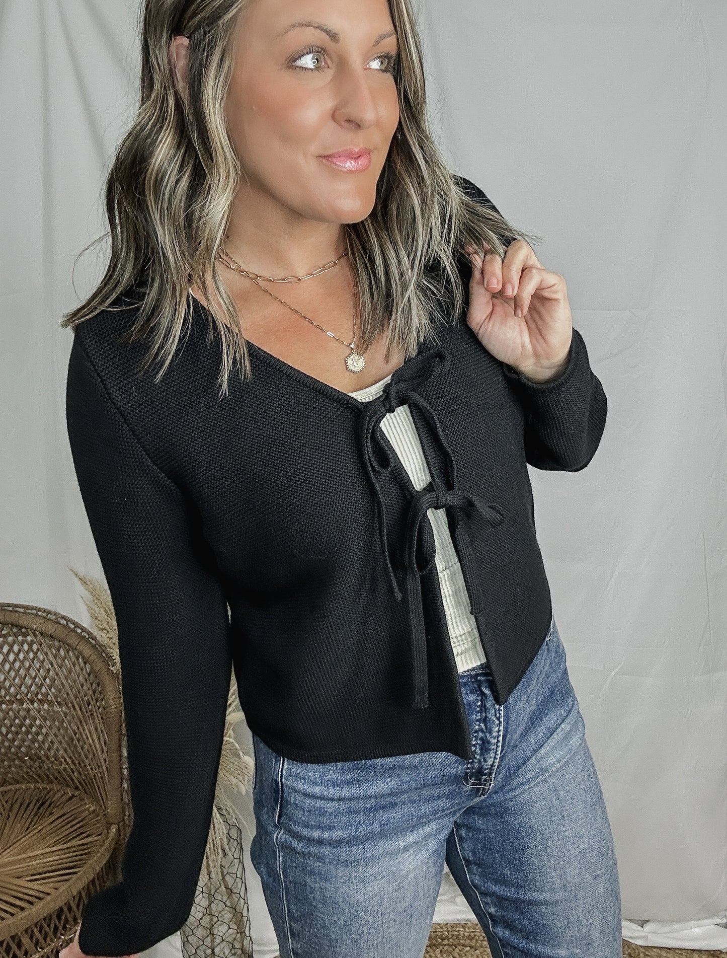 Tenley Tie Front Cardigan