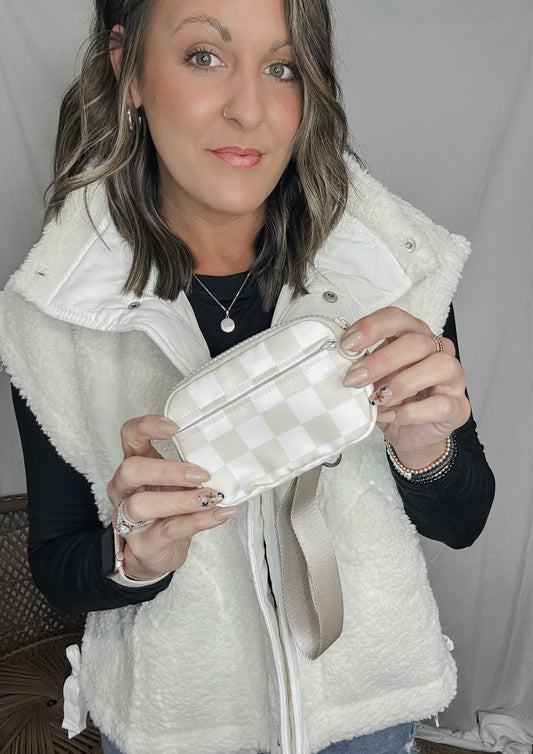 Willow Wristlet Wallet - Checkmate