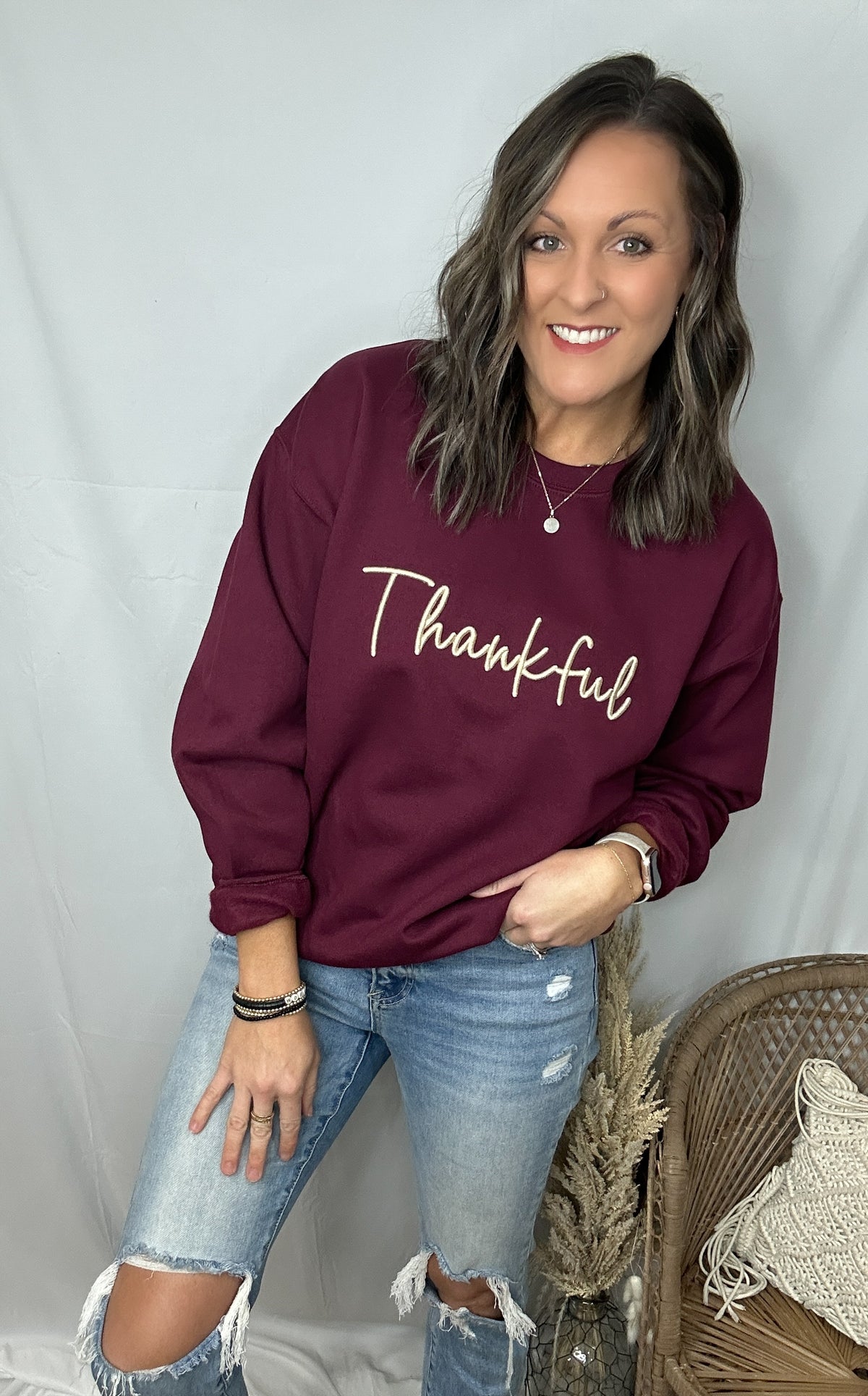 Forever Thankful Crewneck