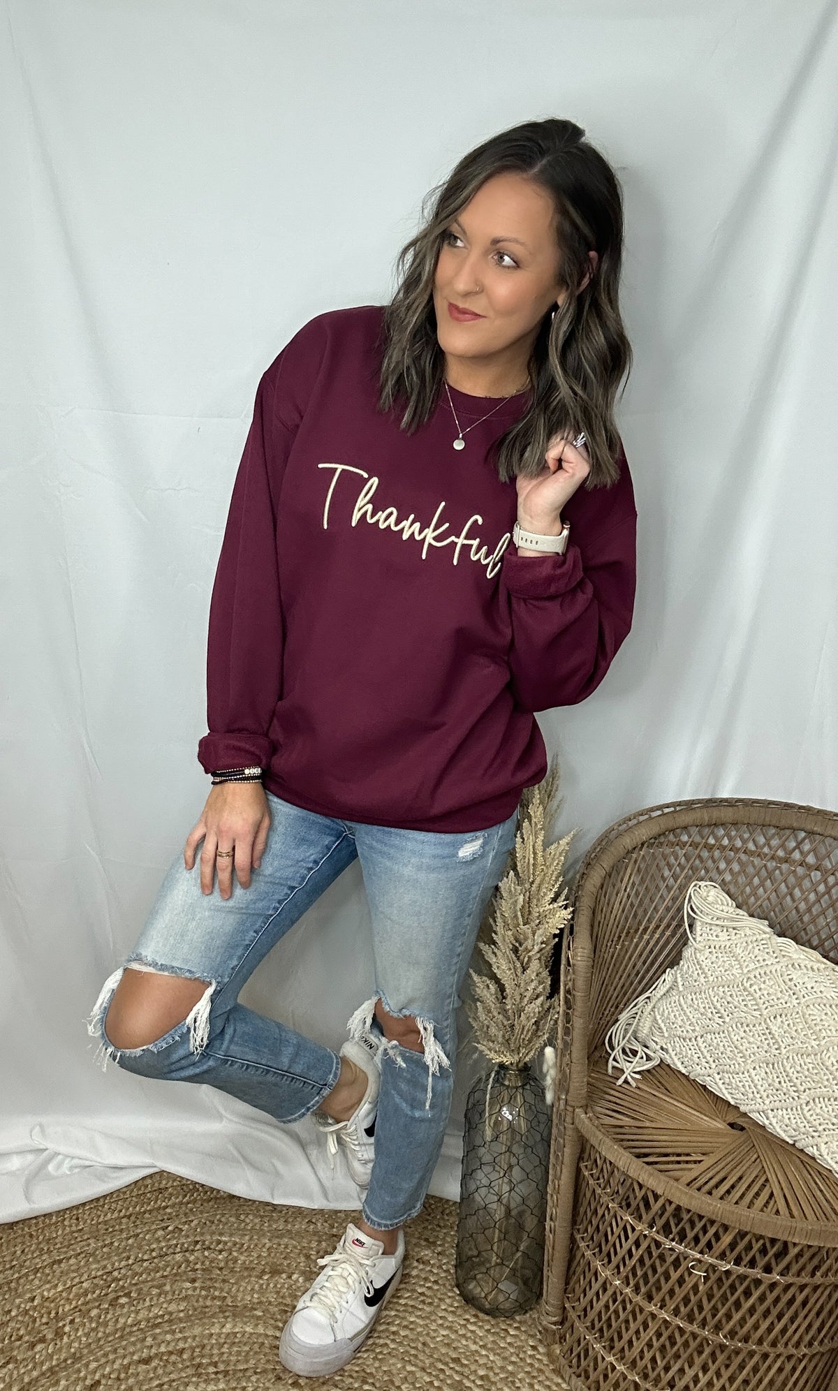 Forever Thankful Crewneck