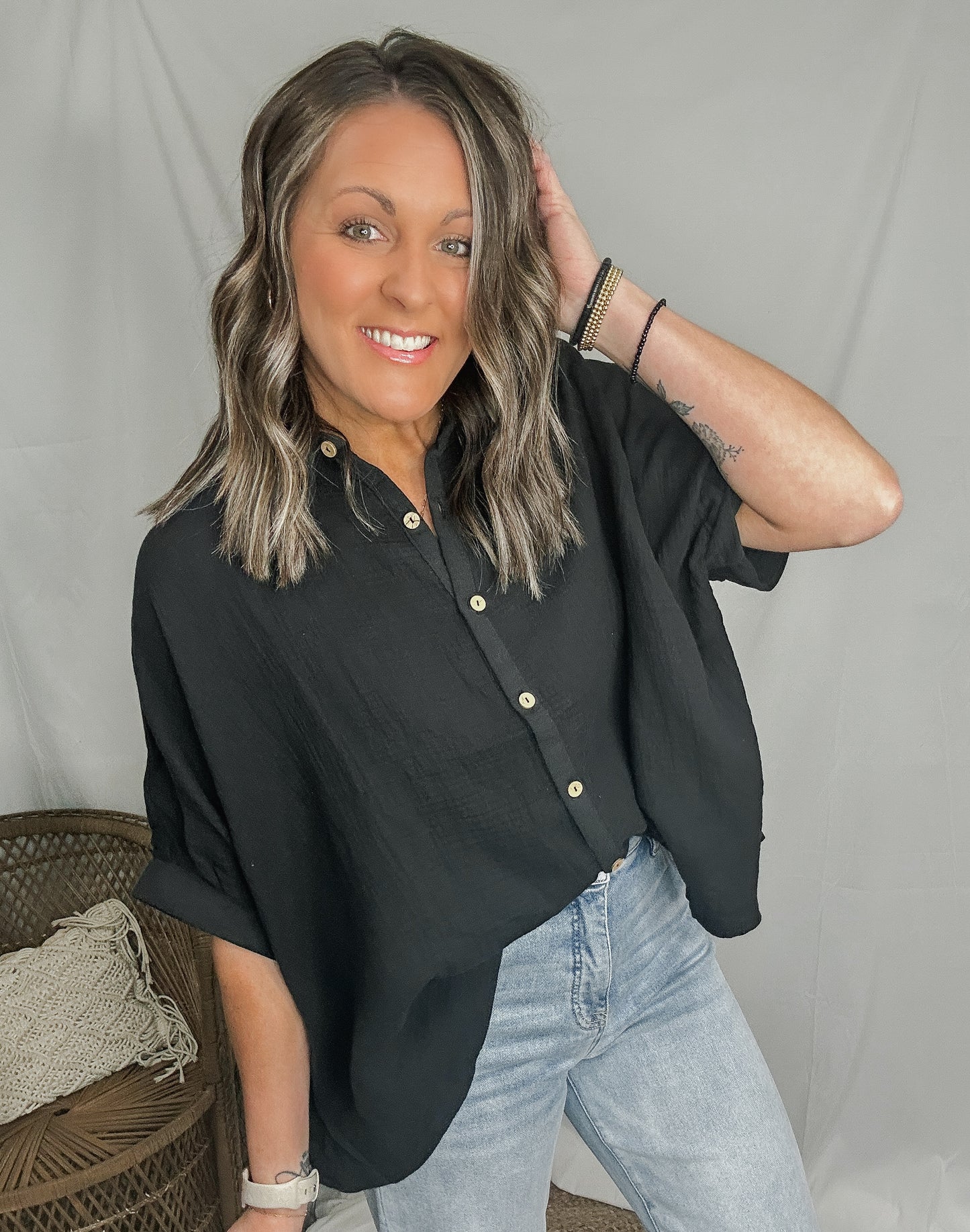 Driftwood Button Down