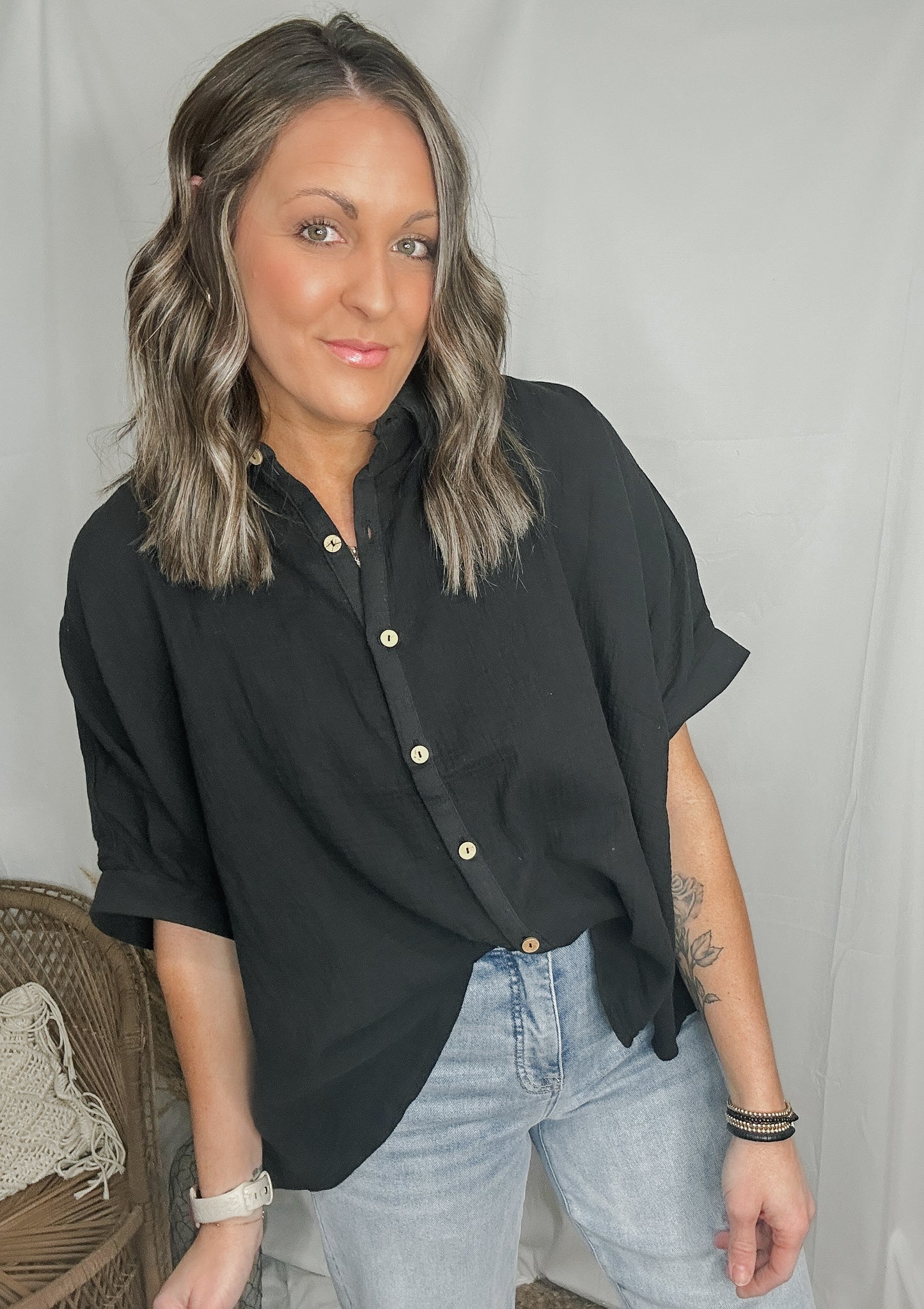 Driftwood Button Down