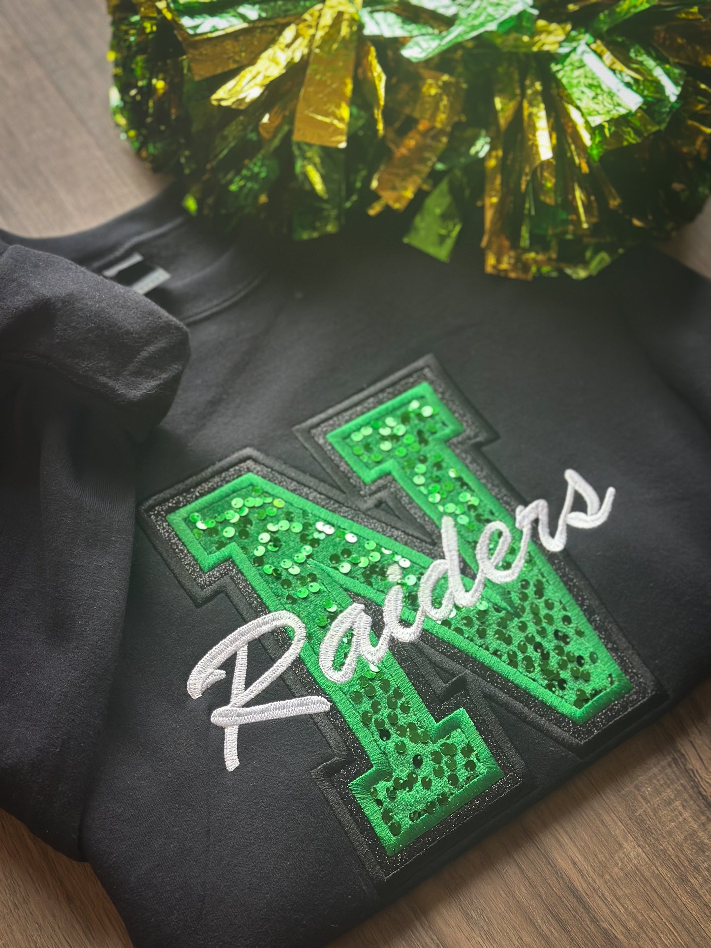 Sequin Spirit Varsity Crew