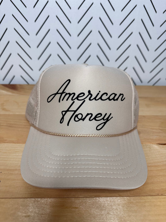 American Honey Foam Trucker Hat