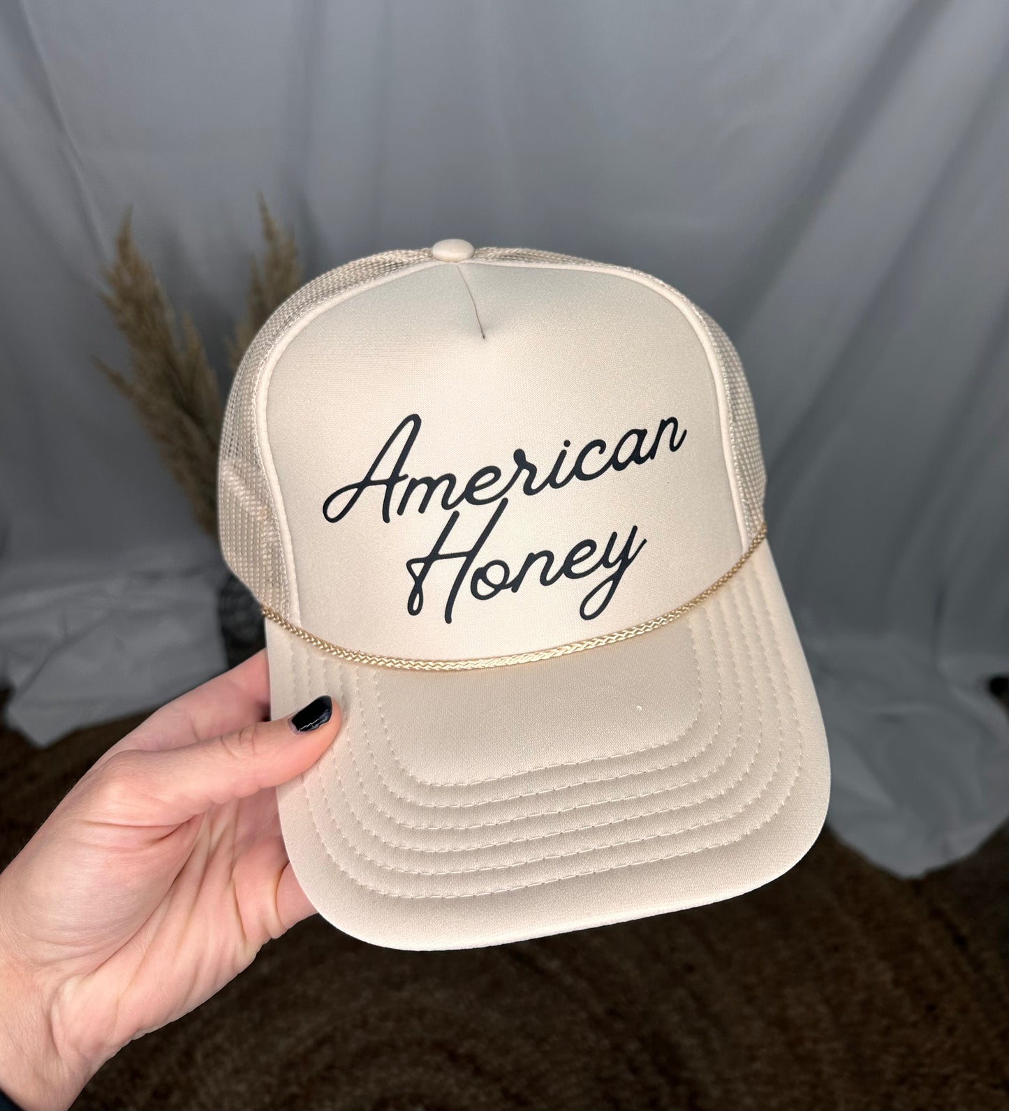 American Honey Foam Trucker Hat
