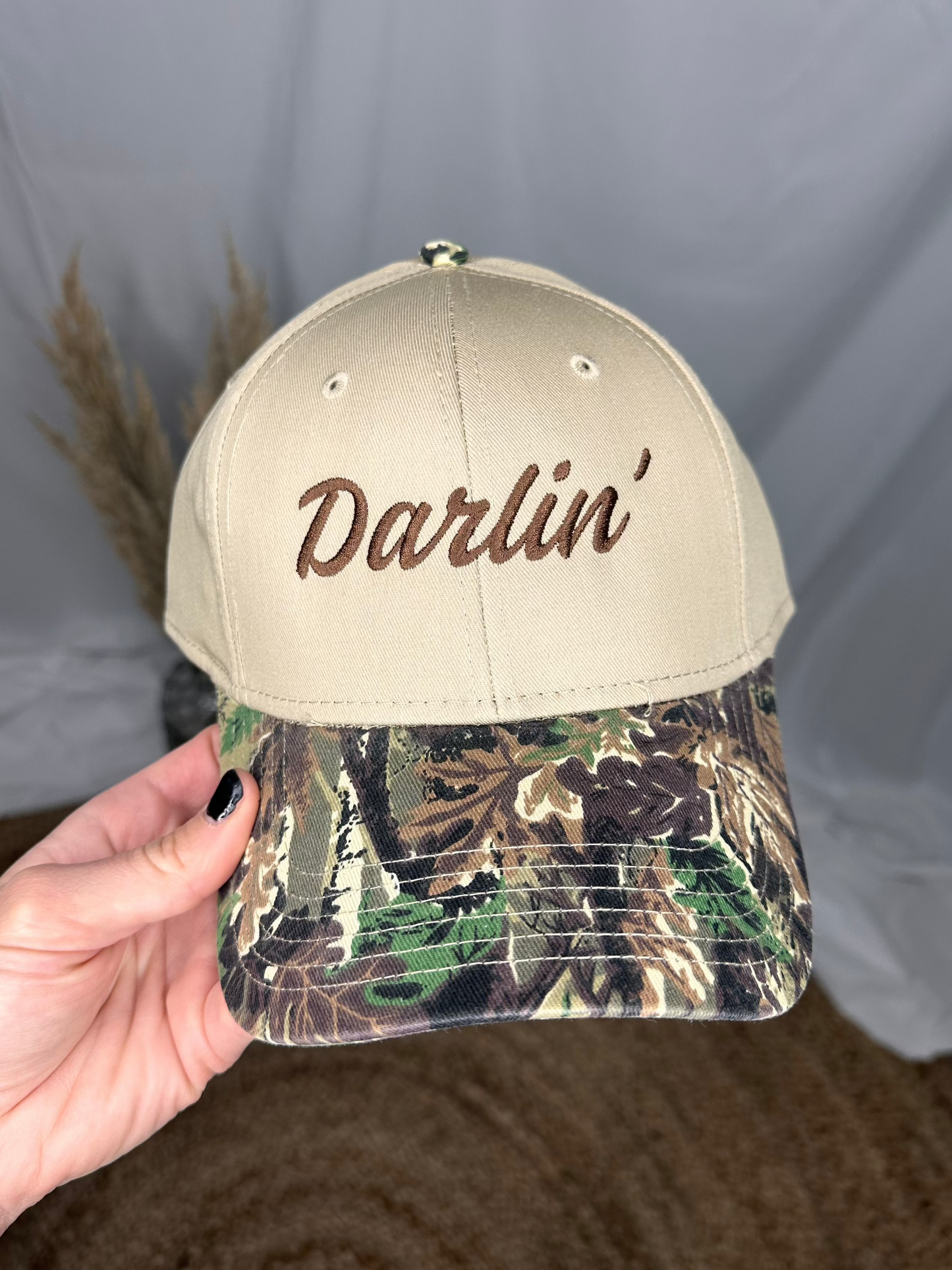 Darlin' Camo Baseball Cap